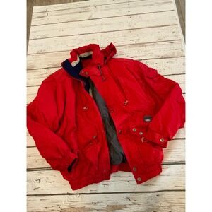 Vintage Killy Technical Equipment Red Ski Jacket RECCO Mens 54 44 XL
